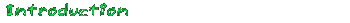 Introduction